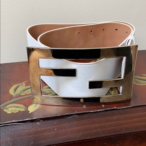 Fendi Accessories - Fendi giant buckle belt size 85/34